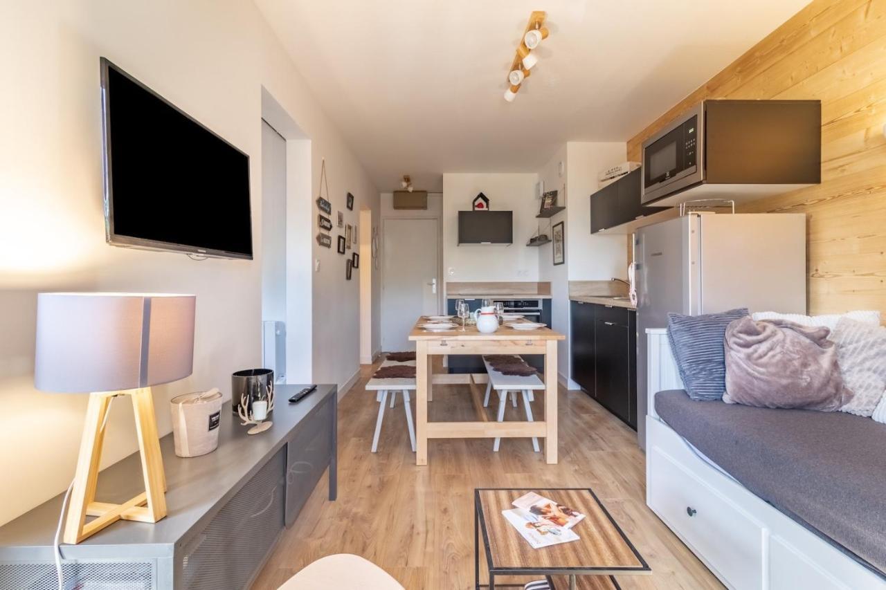 Ferienwohnung Les Gourgs Blancs - 80M Des Pistes - 6 Personnes Génos Exterior foto
