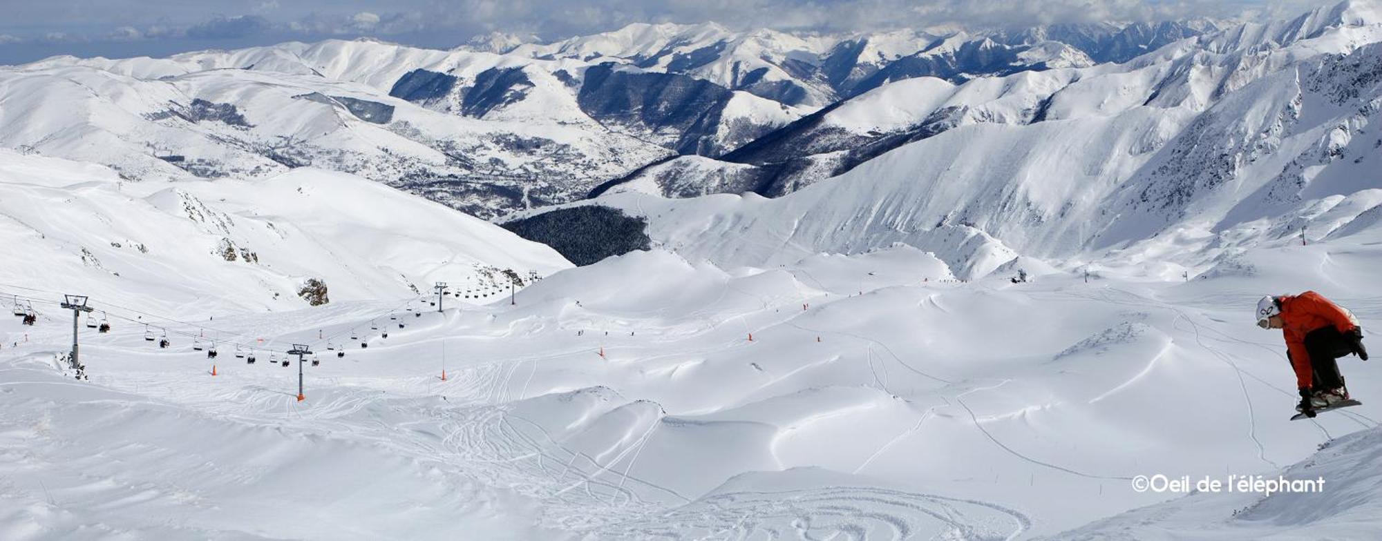 Ferienwohnung Les Gourgs Blancs - 80M Des Pistes - 6 Personnes Génos Exterior foto