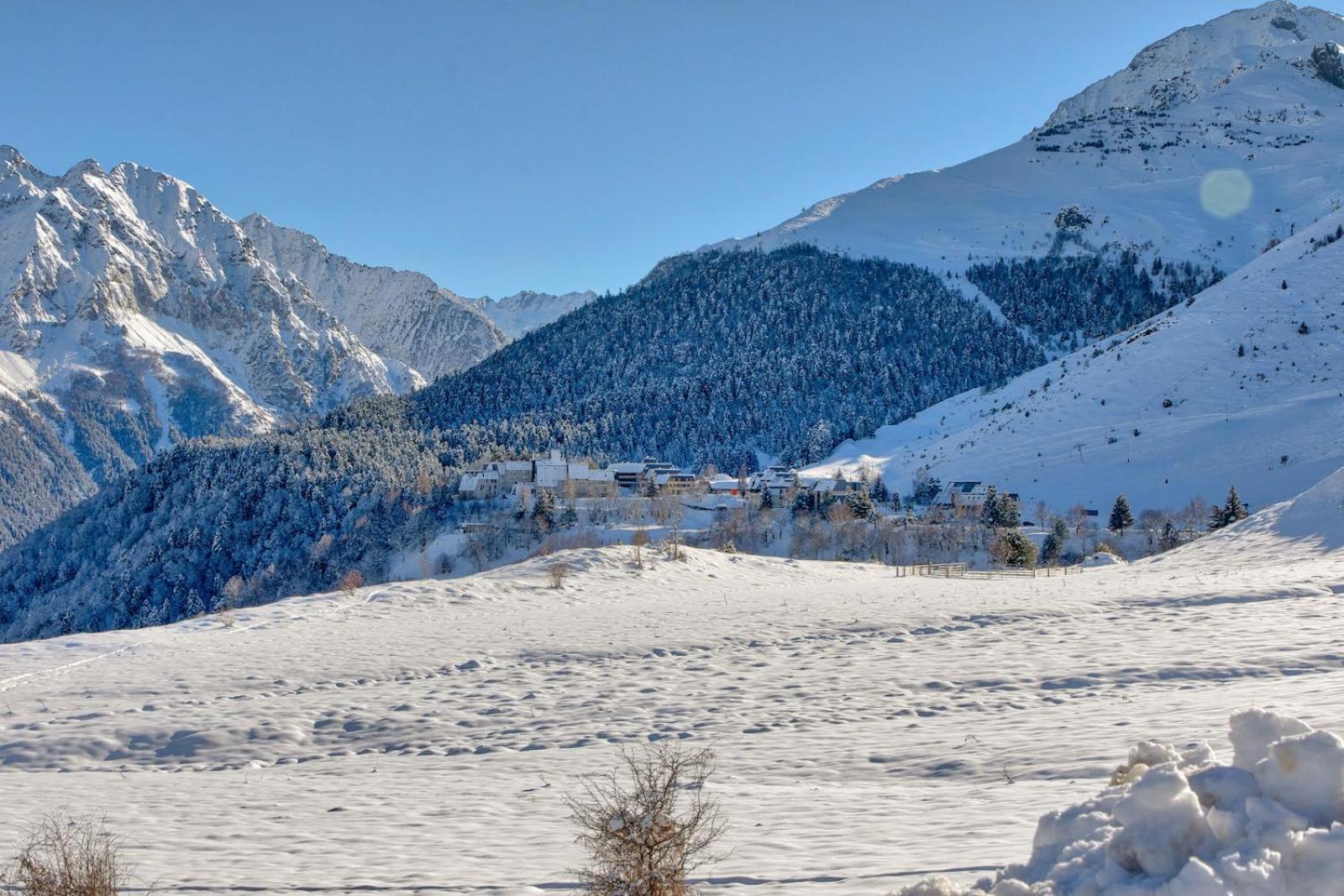 Ferienwohnung Les Gourgs Blancs - 80M Des Pistes - 6 Personnes Génos Exterior foto